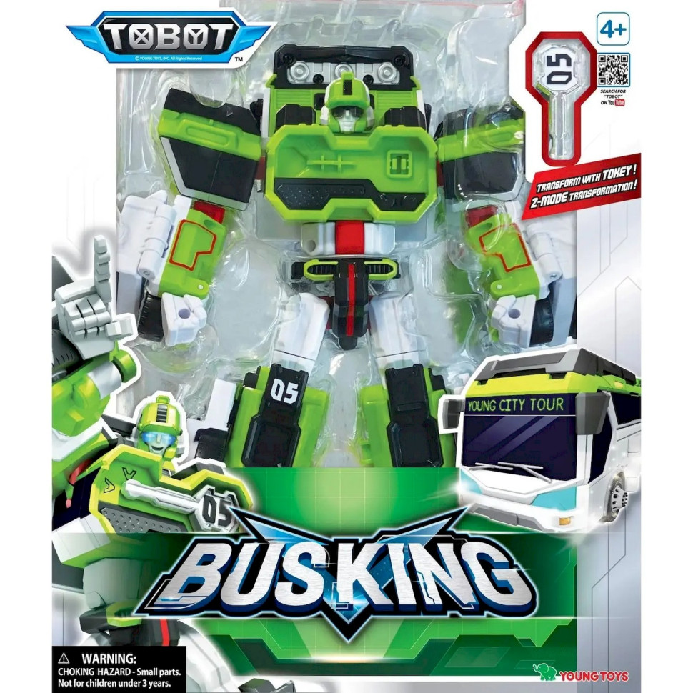Игрушка-трансформер Тобот Детективы Галактики C3 Bus King TOBOT 301134