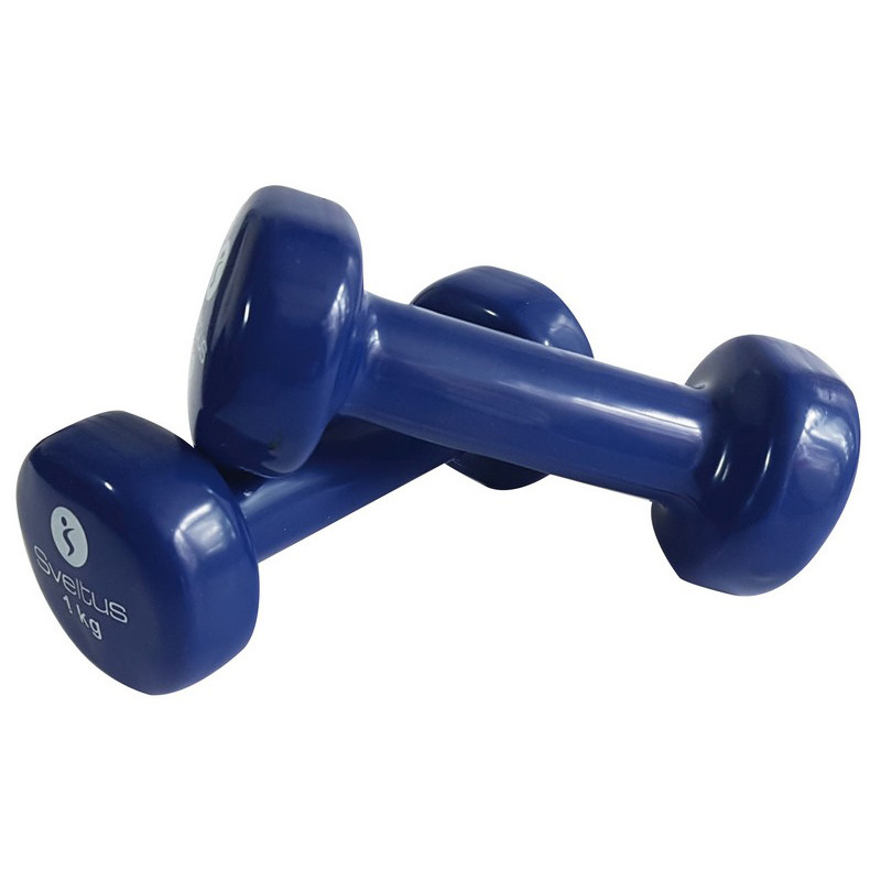 Гантели для фитнеса виниловые Sveltus SLTS-1181, 2 шт 1 кг