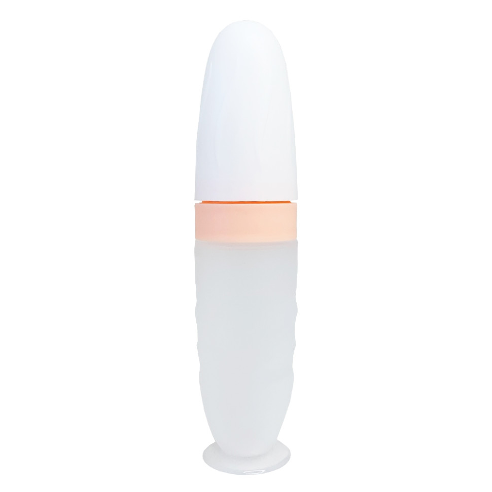 Силіконова ложка-контейнер Mega Zayka MGZ-0108(Peach) об'єм 90 грам
