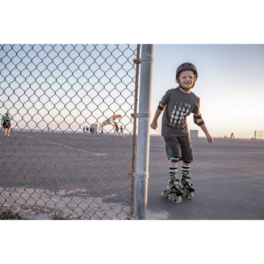 Роликовые коньки Neon Combo Skates Салатовый (Размер 30-33) NT09G4