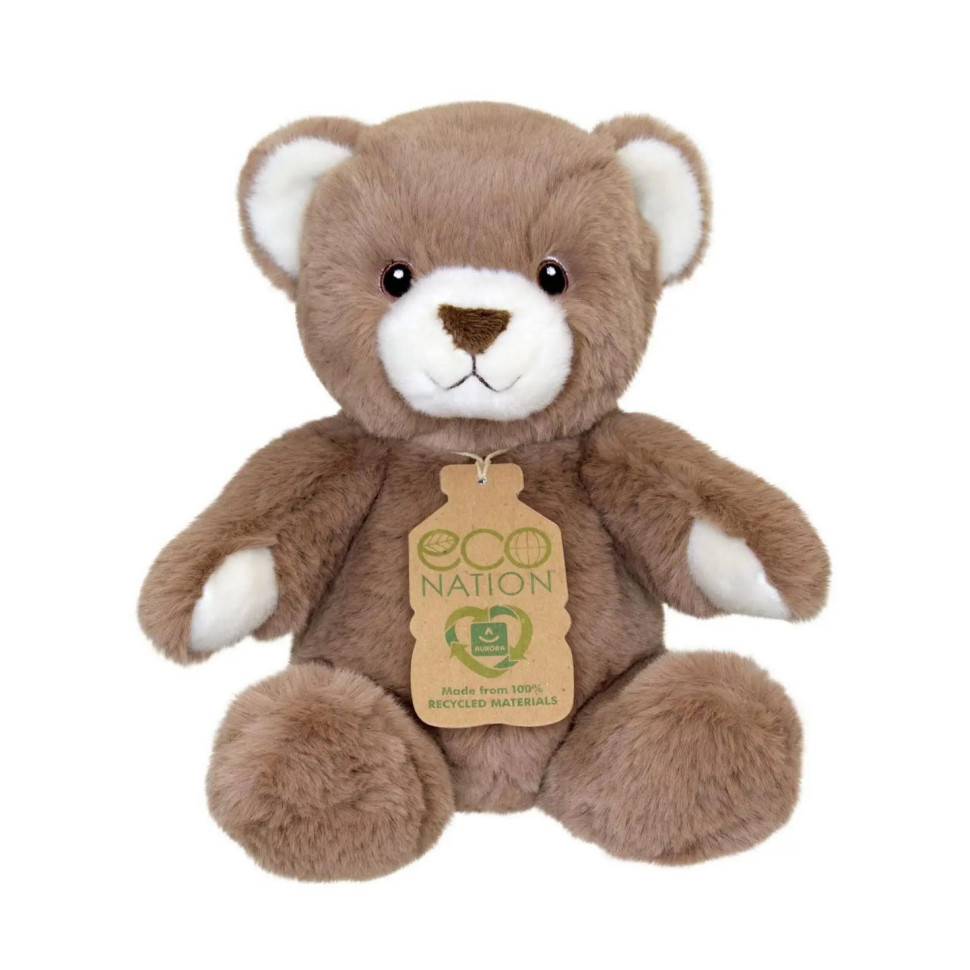 М'яка іграшка ECO Ведмідь коричневий Aurora 200815C 25 см