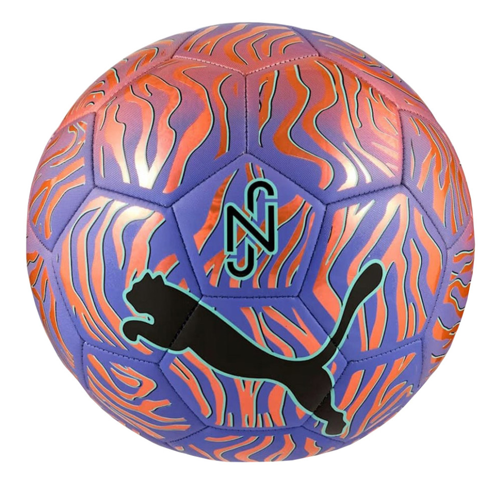 Мяч футбольный NEYMAR JR Graphic ball Puma 084678-01-5 фиолетовый № 5