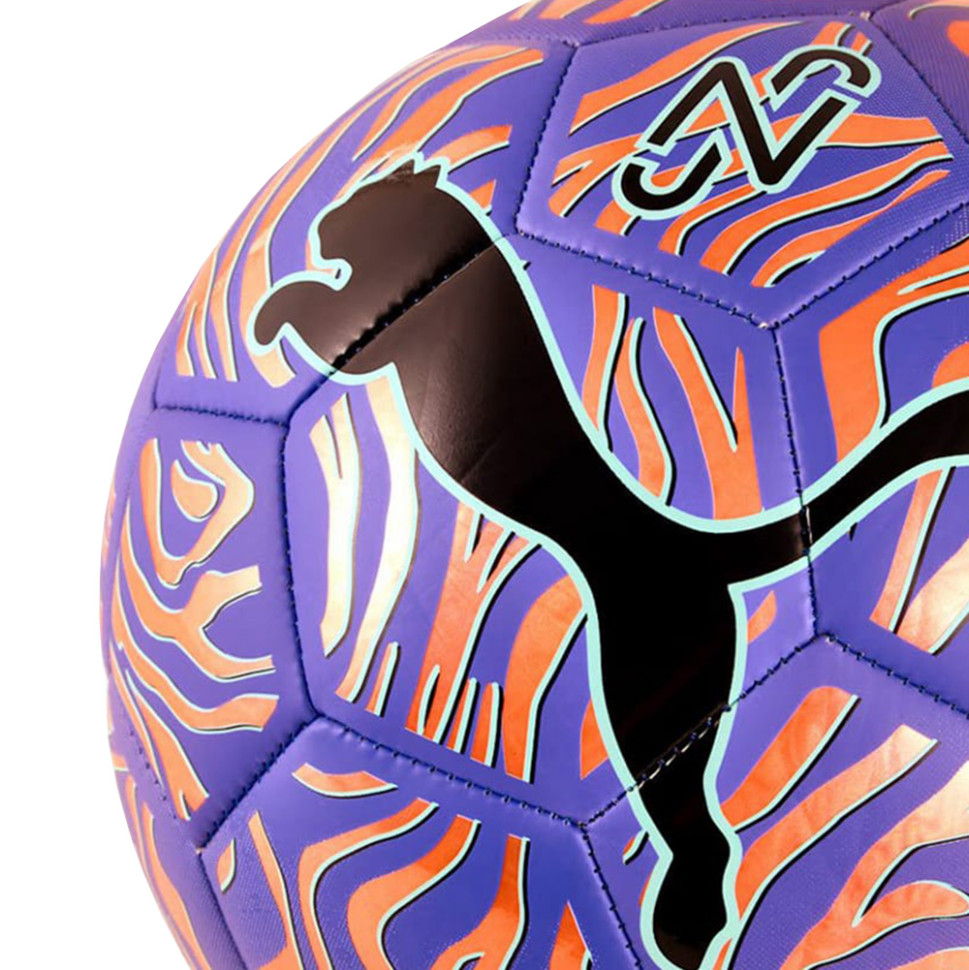 Мяч футбольный NEYMAR JR Graphic ball Puma 084678-01-5 фиолетовый № 5