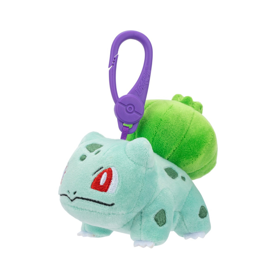 Дитяча м'яка іграшка на кліпсі Бульбазавр W11 Pokemon PKW3921, 9,6 см