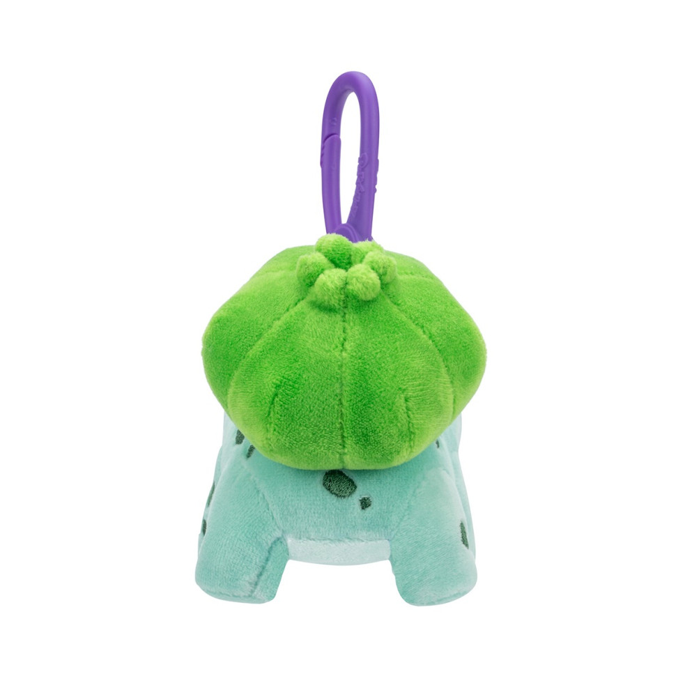 Дитяча м'яка іграшка на кліпсі Бульбазавр W11 Pokemon PKW3921, 9,6 см