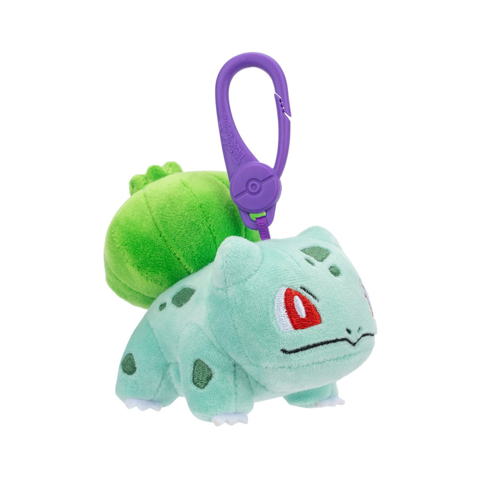 Дитяча м'яка іграшка на кліпсі Бульбазавр W11 Pokemon PKW3921, 9,6 см