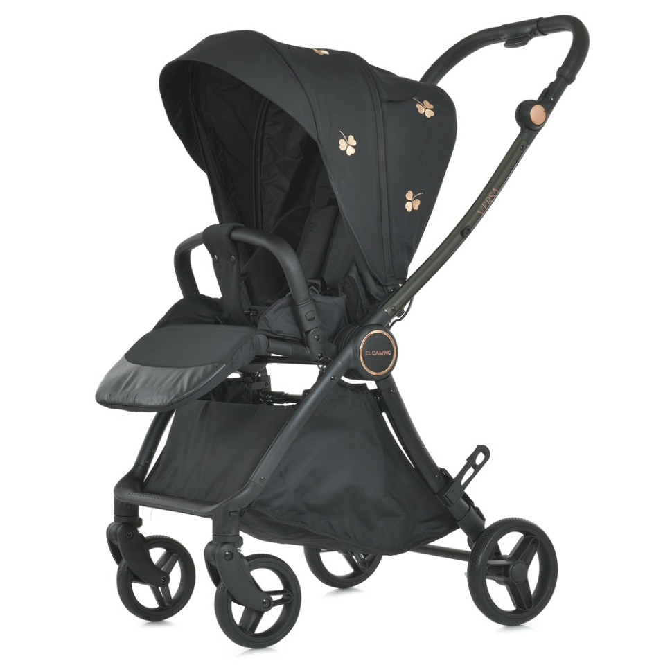 Детская прогулочная коляска VERSA El Camino ME 1078  Clover Black