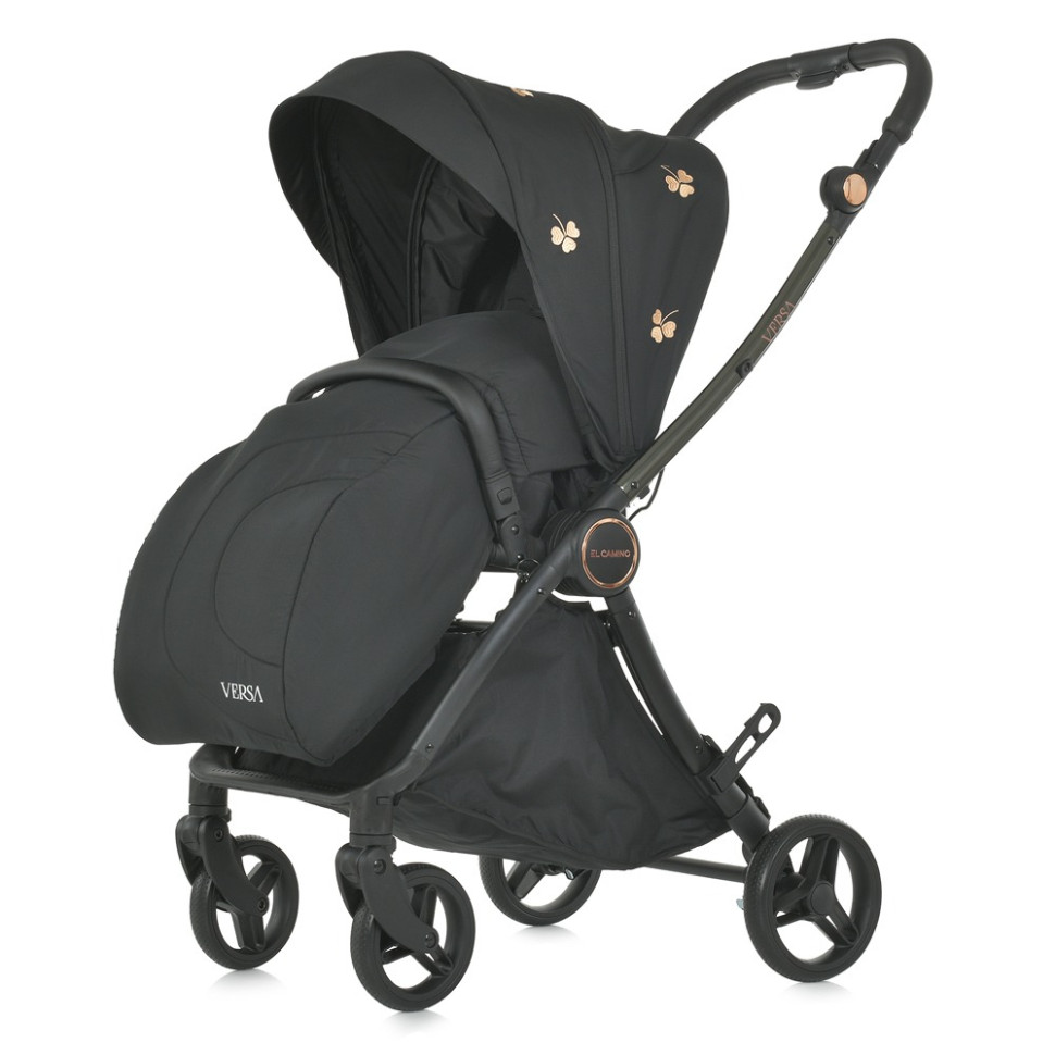 Детская прогулочная коляска VERSA El Camino ME 1078  Clover Black