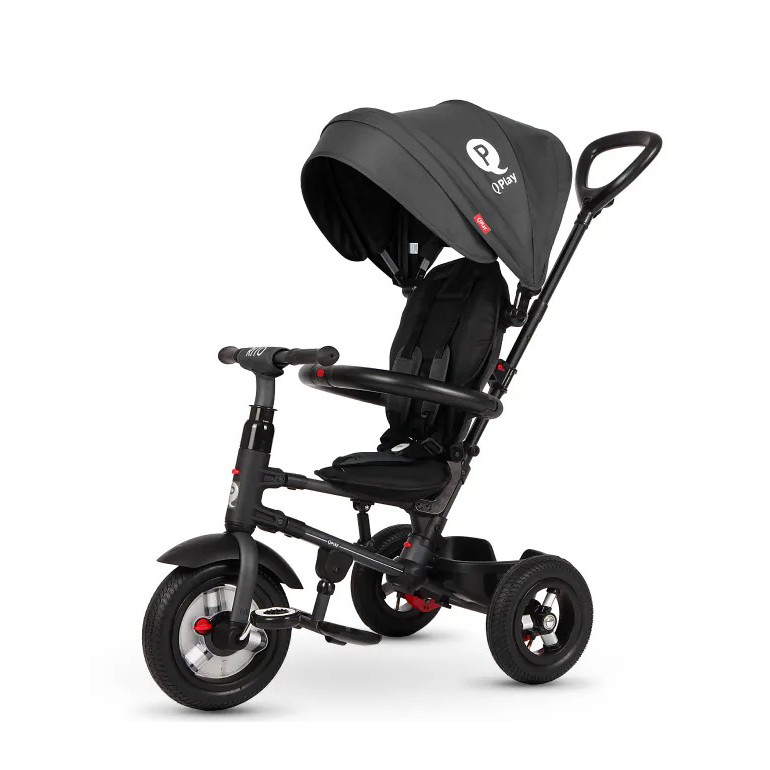 Велосипед триколісний дитячий Qplay S380-2Black RITO AIR Black