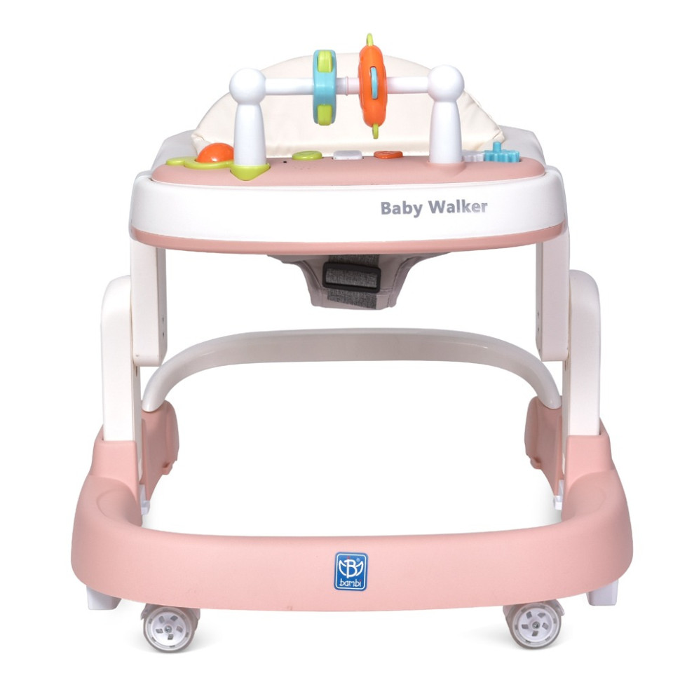 Ходунки Bambi M 5032L-8 музика, світло, рожевий