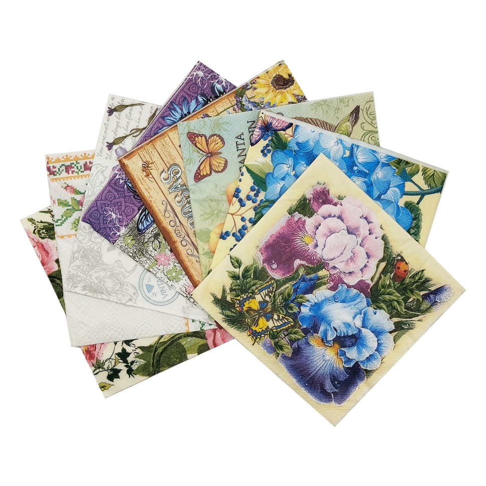 Салфетки для декупажа Luxy Bambi DN-001, 33х33 см, 3 слоя, 1 шт