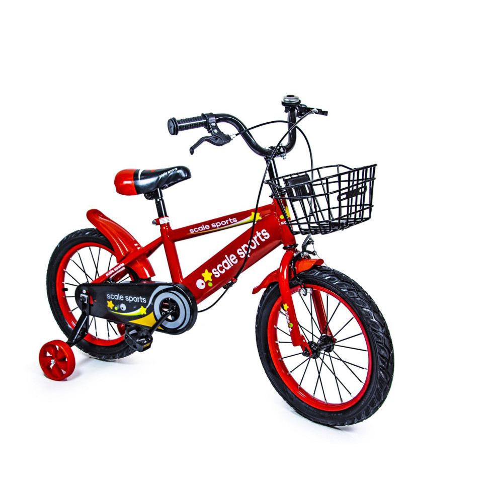 Детский двухколесный велосипед T13 Scale Sports 1138490598 красный