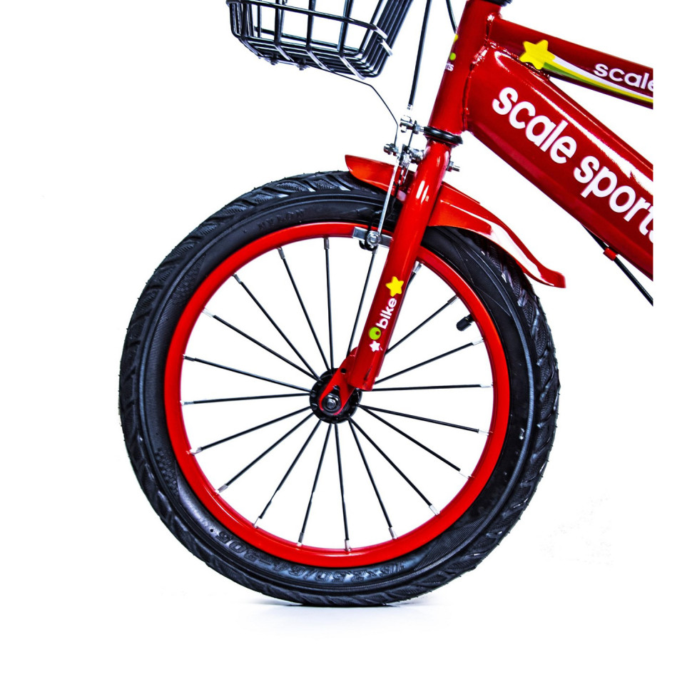 Детский двухколесный велосипед T13 Scale Sports 1138490598 красный