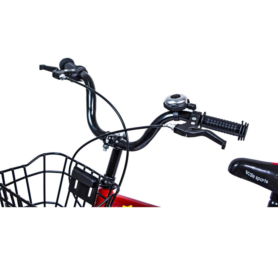 Детский двухколесный велосипед T13 Scale Sports 1138490598 красный