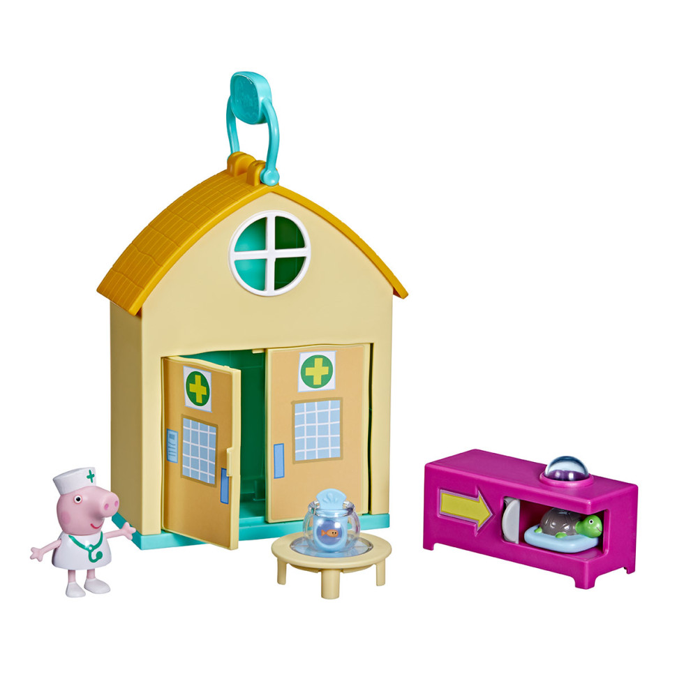 Ігровий набір Пеппа у ветеринарній клініці Peppa Pig F3757 клініка, фігурка, аксесуари