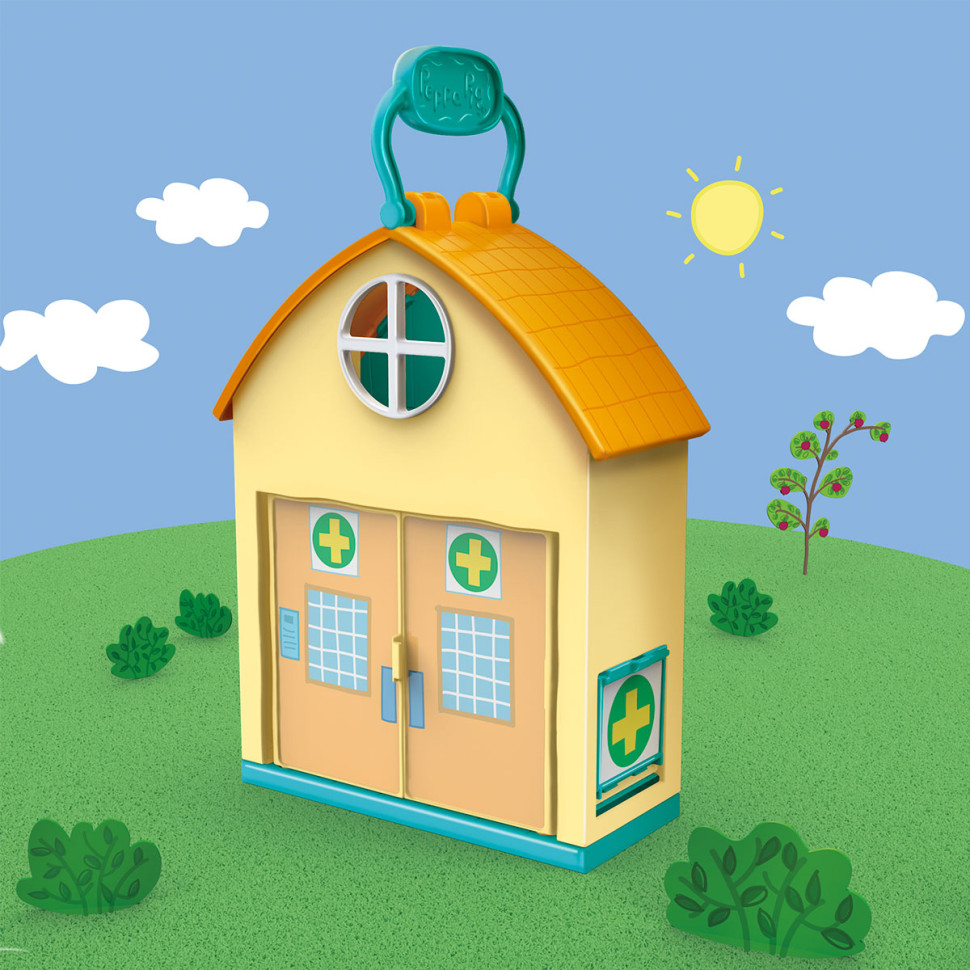 Ігровий набір Пеппа у ветеринарній клініці Peppa Pig F3757 клініка, фігурка, аксесуари