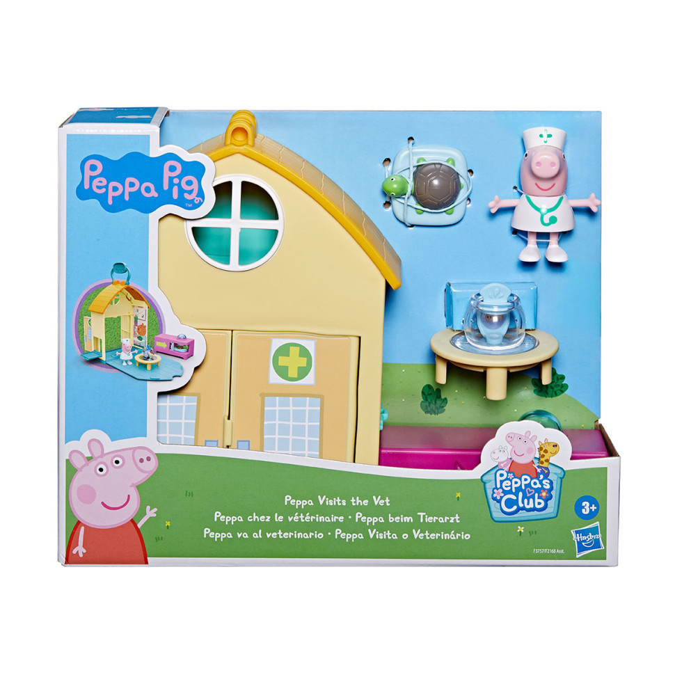 Ігровий набір Пеппа у ветеринарній клініці Peppa Pig F3757 клініка, фігурка, аксесуари
