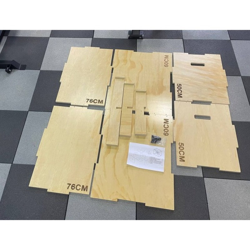 Плиометрический бокс (тумба для кроссфита) FF32G2A Generation Fitness 523052, 50х61х76 см