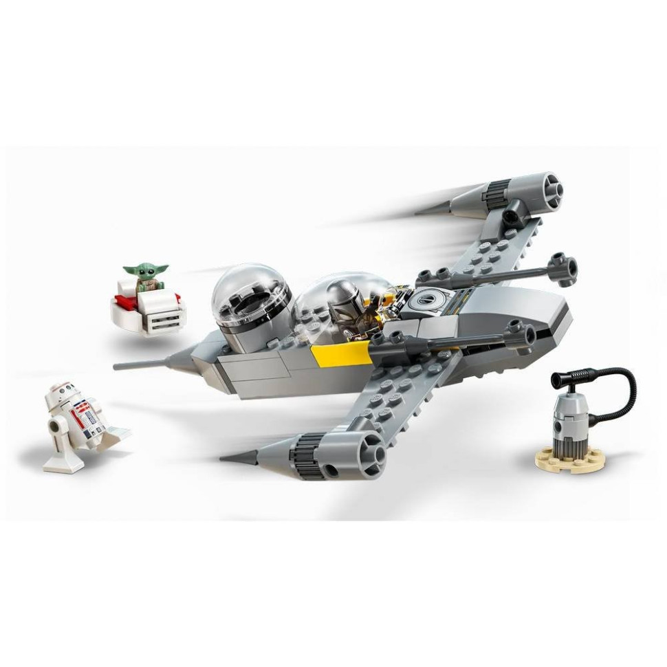 Конструктор Зоряний винищувач N-1 Мандо й Ґроґу LEGO 75410, 92 деталі