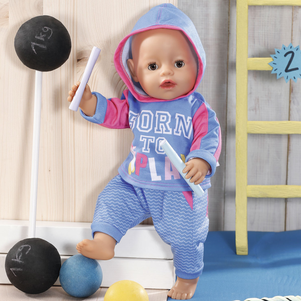 Набір одягу для ляльки BABY BORN 830109-2 Спортивний костюм