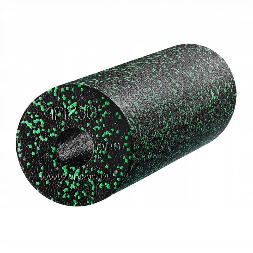 Масажний ролик EPP PRO+ 4FIZJO 4FJ0088, 45 x 14.5 см, гладкий, Black/Green