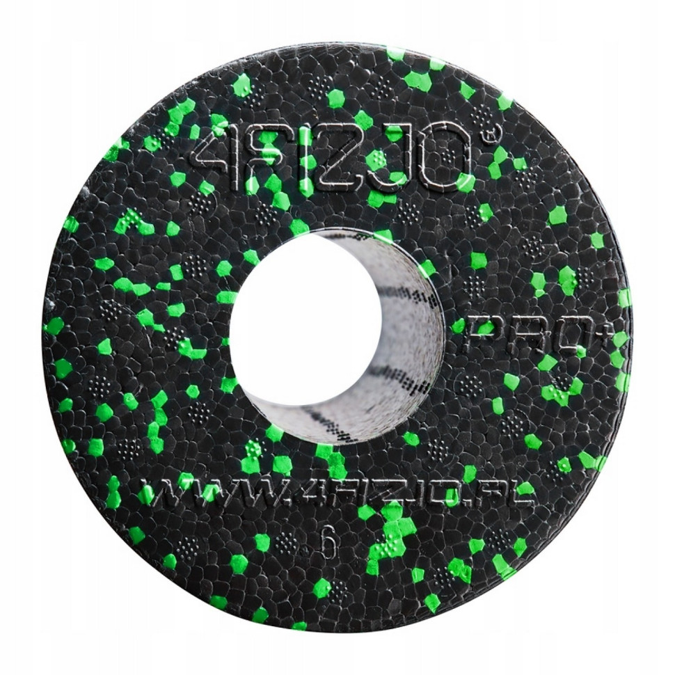 Масажний ролик EPP PRO+ 4FIZJO 4FJ0088, 45 x 14.5 см, гладкий, Black/Green
