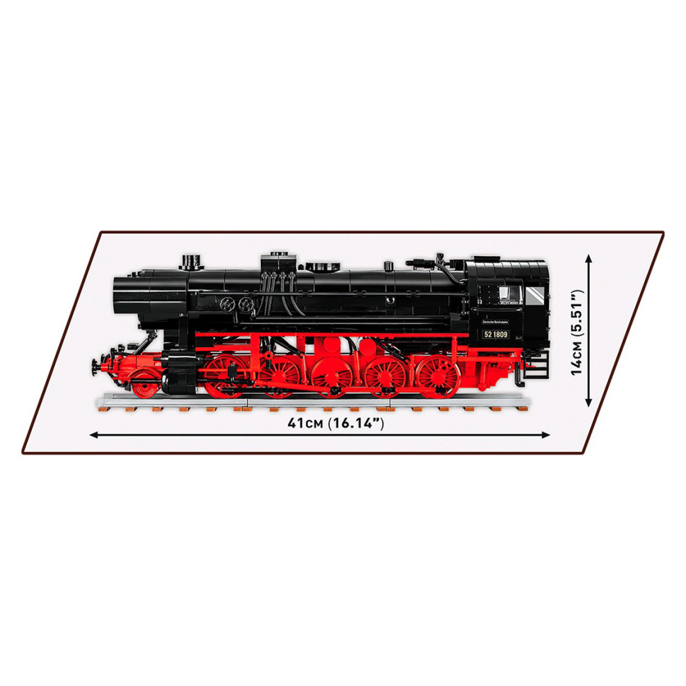 Конструктор Локомотив DR BR Class 52 COBI COBI-6283, 1723 детали 1:35