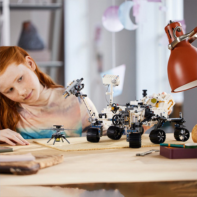 Конструктор LEGO Technic Миссия NASA Марсоход «Персеверанс» 42158, 1132 детали
