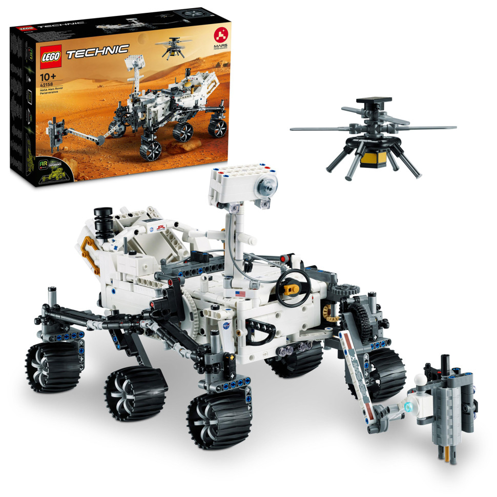 Конструктор LEGO Technic Миссия NASA Марсоход «Персеверанс» 42158, 1132 детали