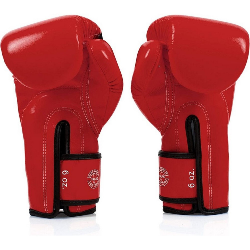 Боксерские перчатки BGV14 Fairtex BGV14_12oz_Red 12 унций (бинты в комплекте)