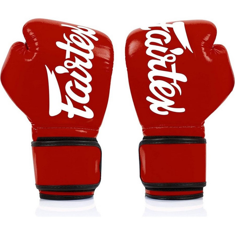 Боксерские перчатки BGV14 Fairtex BGV14_12oz_Red 12 унций (бинты в комплекте)