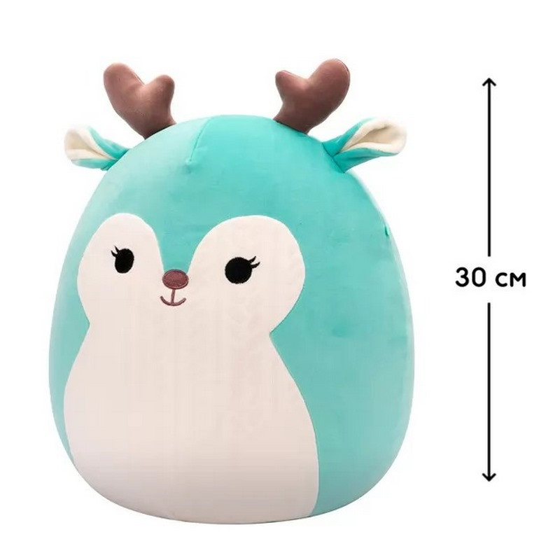 М'яка іграшка ОЛЕНЬ ЛОПСАНГ Squishmallows SQCR06688, 30 см