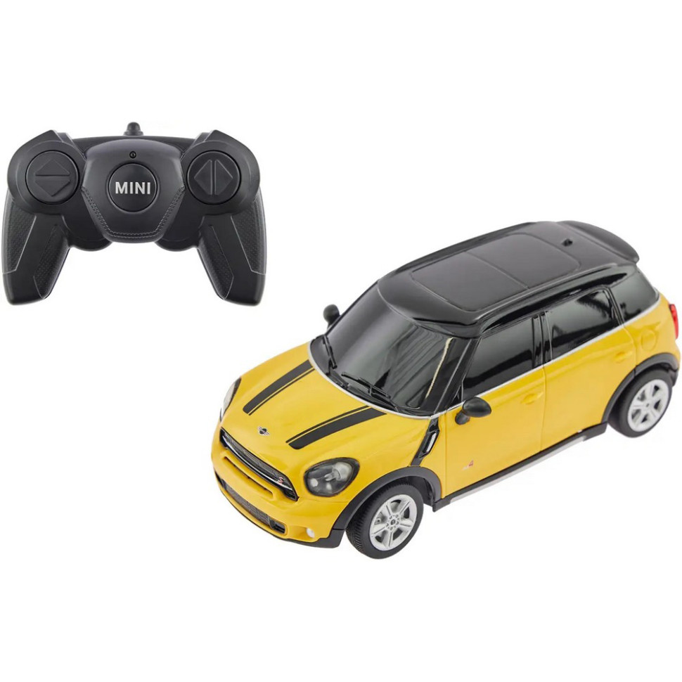 Машинка на радіокеруванні BMW Mini Cooper S Countryman Rastar 71700 yellow 1:24