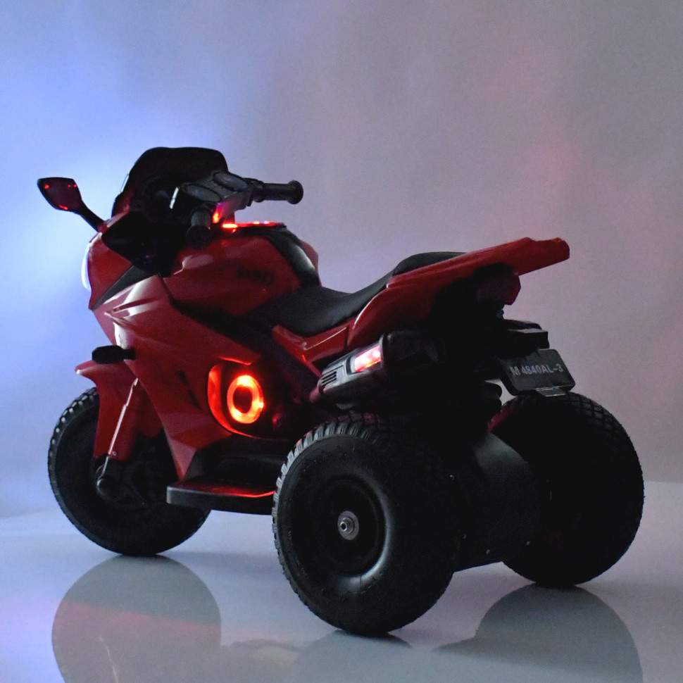 Детский электромобиль Мотоцикл Bambi Racer M 4840ALR-3 до 30 кг