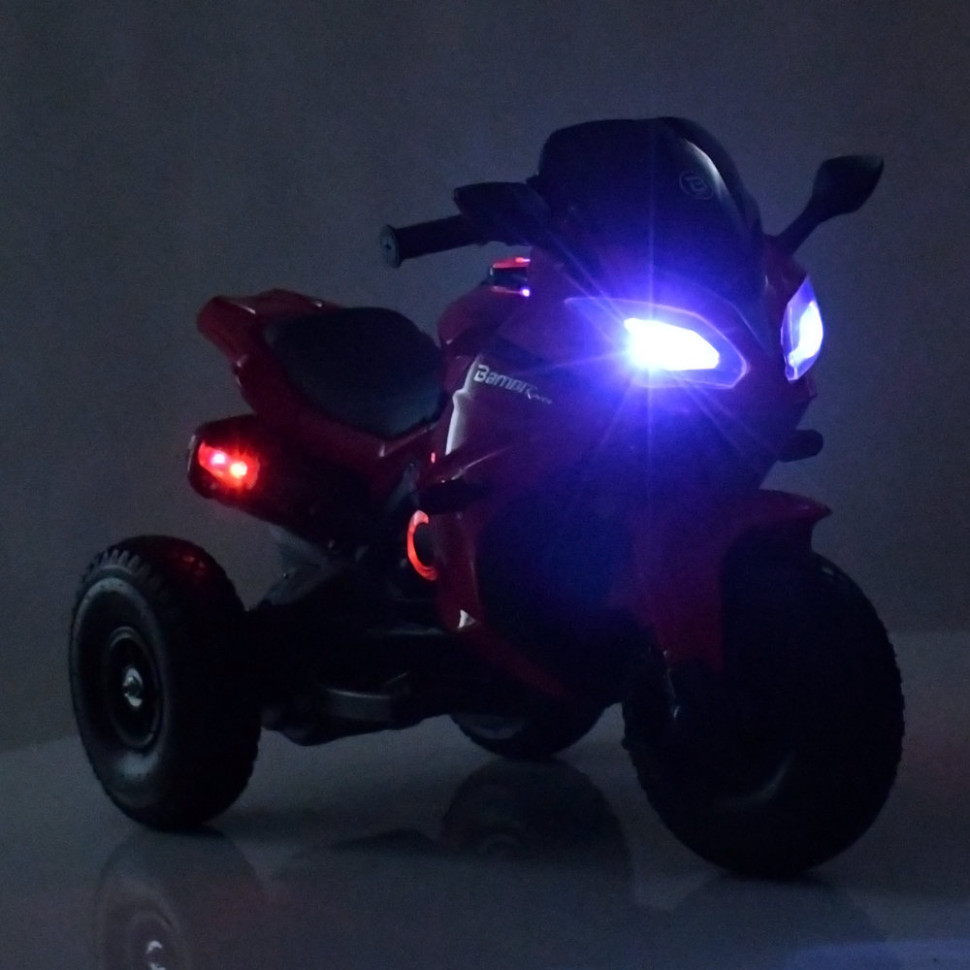 Детский электромобиль Мотоцикл Bambi Racer M 4840ALR-3 до 30 кг