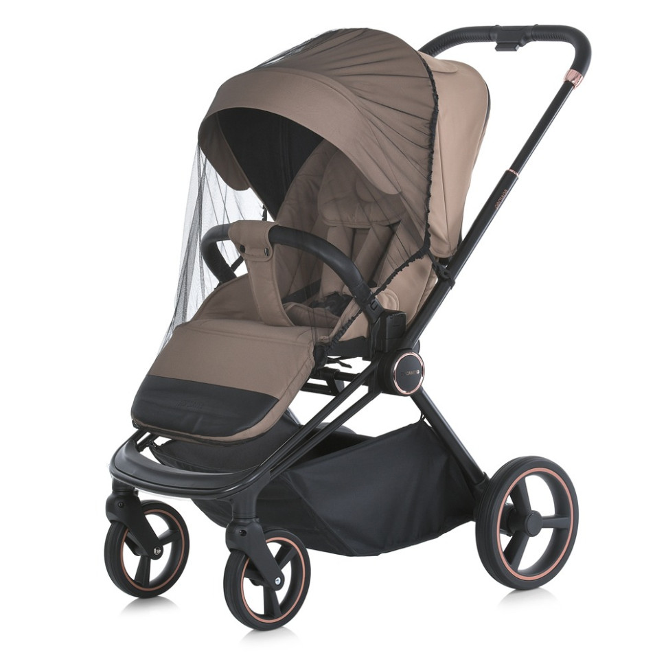 Коляска детская униерсальная 2 в 1 PERSONA El Camino ME 1091-B Taupe Beige