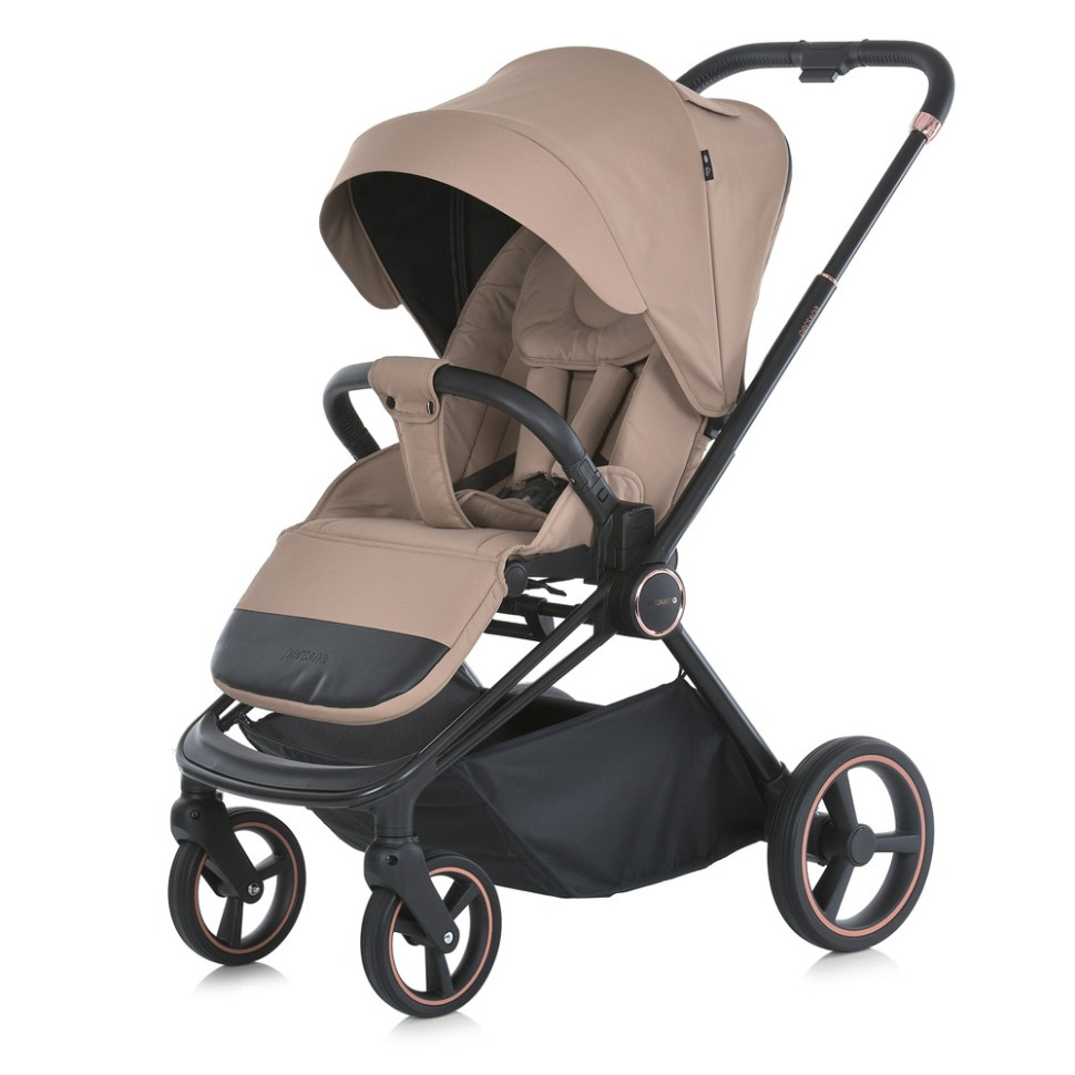 Коляска детская униерсальная 2 в 1 PERSONA El Camino ME 1091-B Taupe Beige