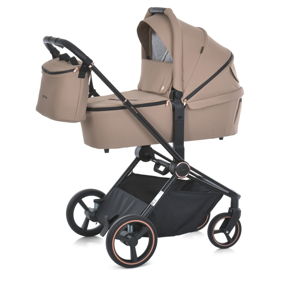 Коляска детская униерсальная 2 в 1 PERSONA El Camino ME 1091-B Taupe Beige