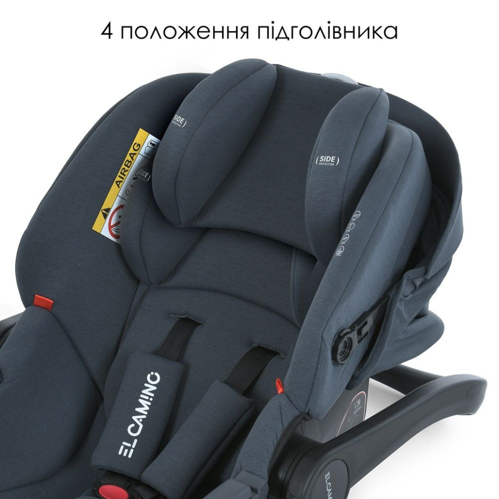 Детское автокресло i-KEEP El Camino ME 1186 Melange Rock Gray