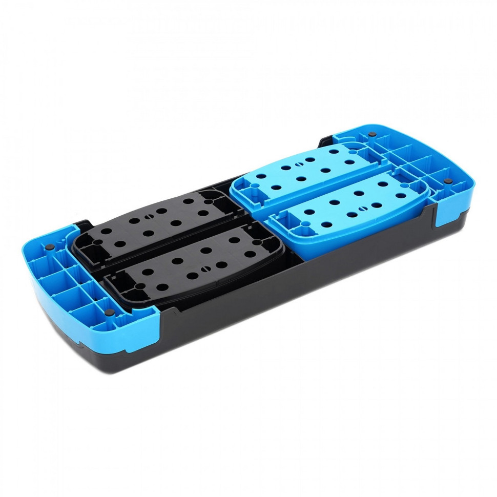 Степ-платформа 3-ступенчатая Cornix XR-0186, 78 х 29 х 10-20 см, Black/Blue