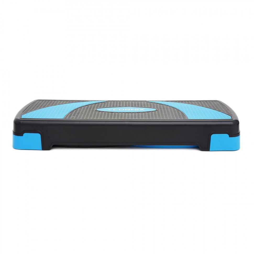 Степ-платформа 3-ступенчатая Cornix XR-0186, 78 х 29 х 10-20 см, Black/Blue