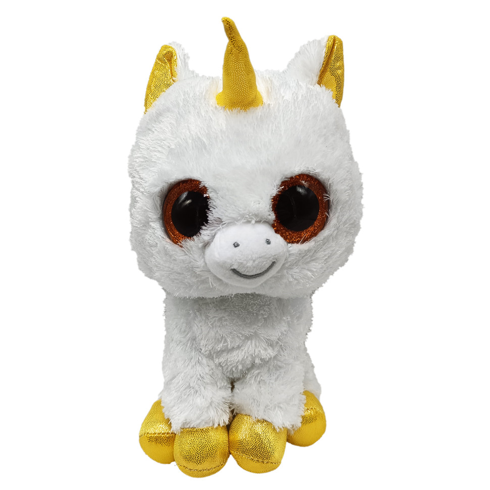 Детская мягкая игрушка Единорог Bambi PL0662(Unicorn-White) 23 см