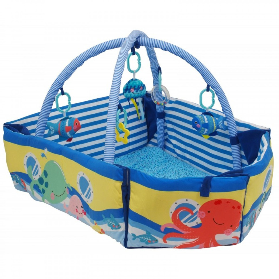Коврик развивающий Лодка Baby Mix TK/3462C-EU00 с бортиками