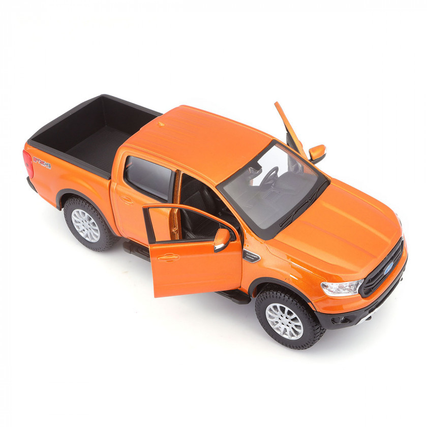 Дитяча автомодель Ford Ranger 2019 Maisto 31521 met, orange масштаб 1:24