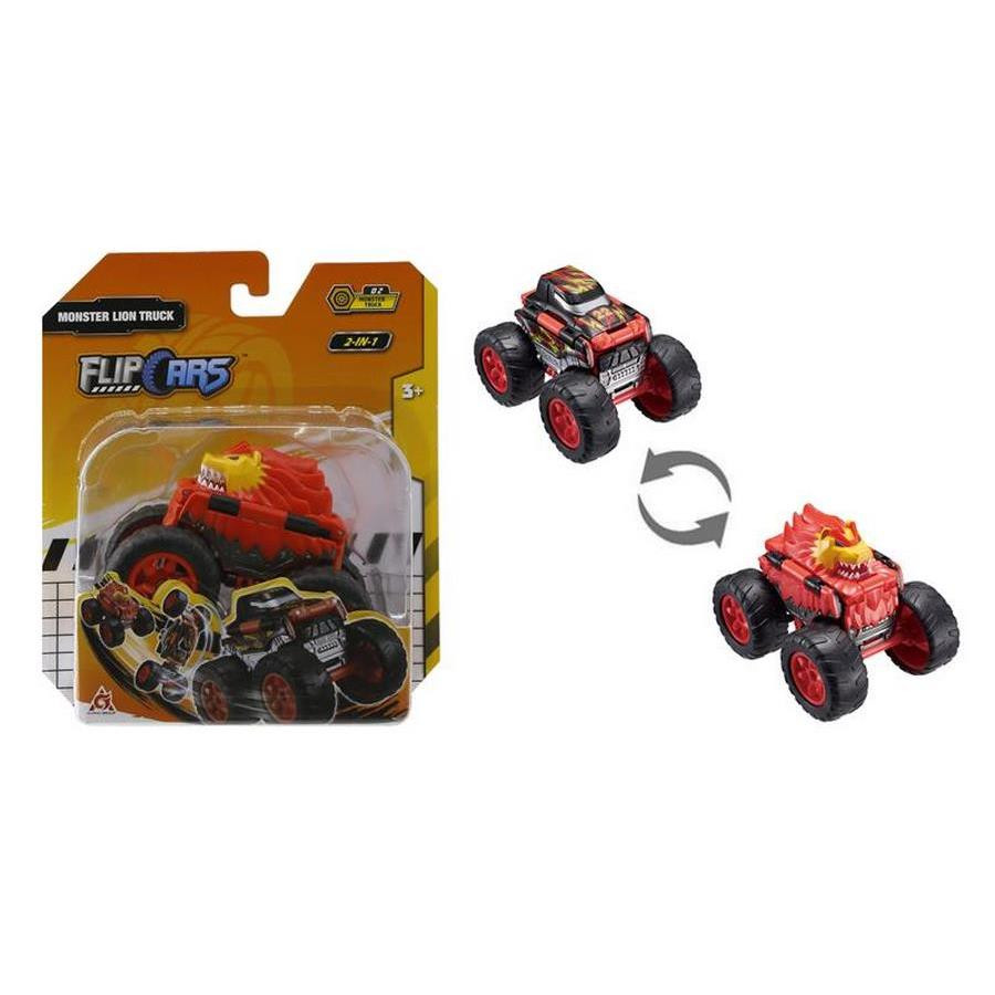 Машинка-трансформер Flip Cars 2 в 1 Монстр-трак Лев EU463875A-02