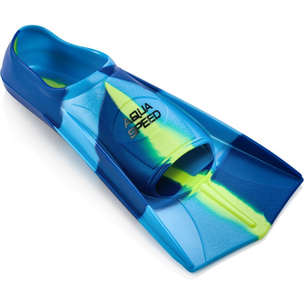 Ласти TRAINING FINS 7940 Aqua Speed ​​137-82-33-34 синій, блакитний, жовтий 33-34