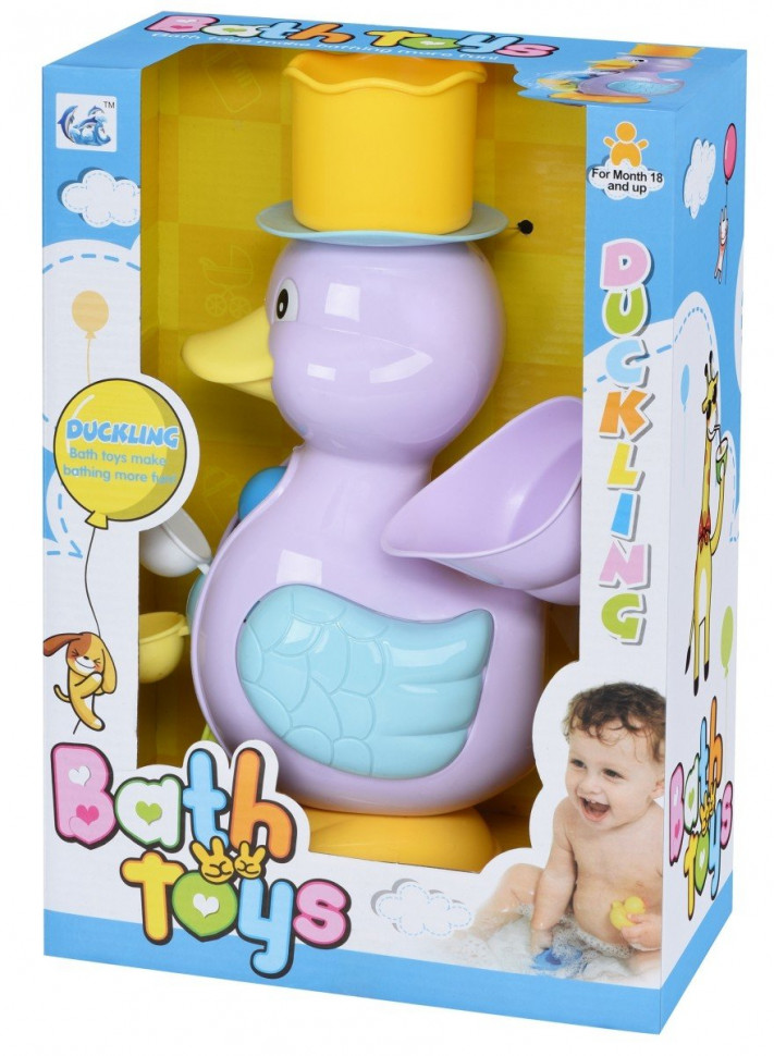 Іграшки в ванну для дітей Same Toy Duckling 3302Ut