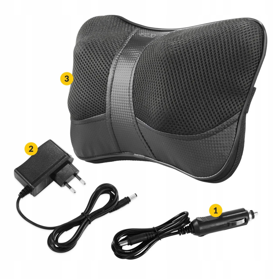 Подушка-масажер Shiatsu Ultra+ 4FIZJO 4FJ0560 Black