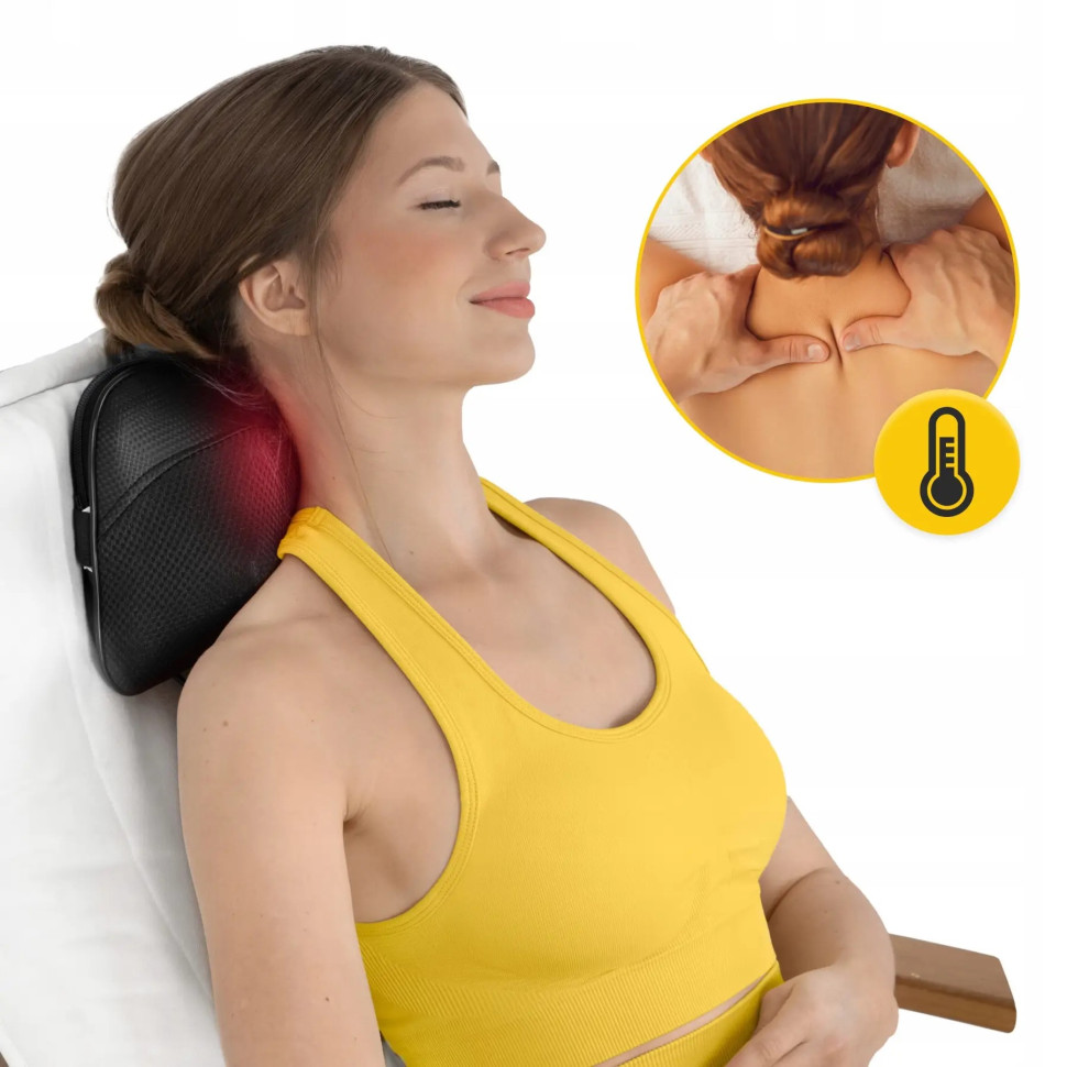 Подушка-масажер Shiatsu Ultra+ 4FIZJO 4FJ0560 Black