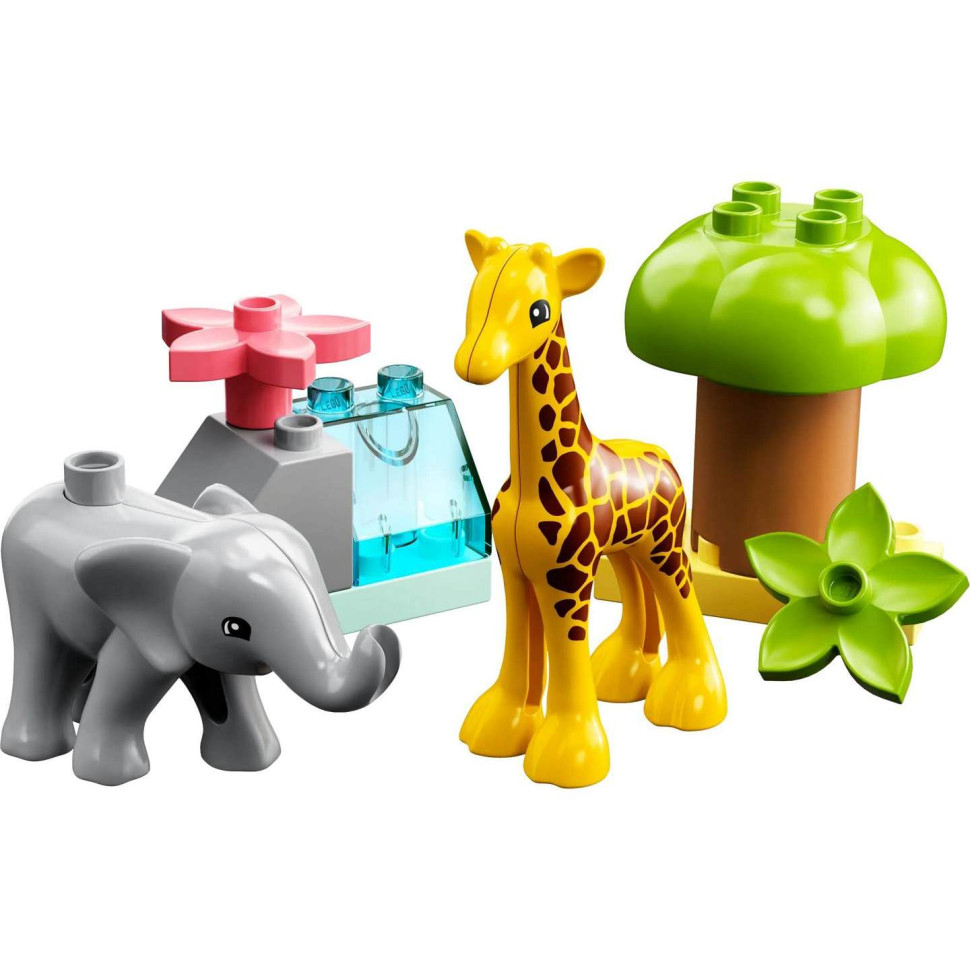 Конструктор LEGO DUPLO Town Дикие животные Африки 10971